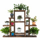 6-Tier Flower Wood Plant Stand Display Rack product