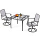 3-Piece Swivel or Rocking Patio Dining Set product