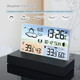 Digital Weather Station Temperature and Humidity Meter Transparent Alarm Weather Forecast Higrothermograph Outdoor Indoor product