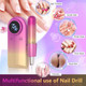 45000RPM Nail Drill Machine Rechargeable Nail File Nails Accessories Gel Nail Polish Sander Professional Tool Manicure Set Color Gradient Gold product