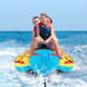 3-Person Inflatable Banana Boat with 3 EVA-Padded Seats & Handles product