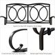 Outdoor Glider Rocker Loveseat Patio Bench  with Cushions product