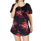 Women's Tie-Dye Floral Shirt product