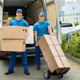 3-in-1 Convertible Hand Truck with 4 Rubber Wheels product