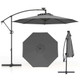 10-Foot 360-Degree Solar LED Patio Offset Umbrella product