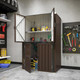 Indoor/Outdoor Garage Storage Organization with Shelves product
