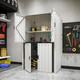 Indoor/Outdoor Garage Storage Organization with Shelves product