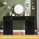 Costway 5-Drawer Rolling Storage Dresser product