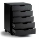 Costway 5-Drawer Rolling Storage Dresser product