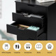 Costway 5-Drawer Rolling Storage Dresser product