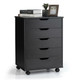 Costway 5-Drawer Rolling Storage Dresser product