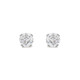 5-Point Tiny Diamond Stud Earrings in Solid Silver product