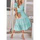 Women's Fluttering Dots Tiered Dress product