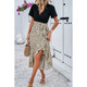 Women's Floral Fusion Wrap Midi Dress product