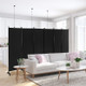 6-Panel 5.7-Foot Tall Rolling Room Divider on Wheels product