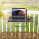Balcony Railing Table with Folding Deck Tab product
