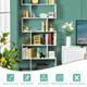 6-Tier S-Shaped Bookshelf Storage Display product