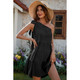 Women's One-Shoulder Charm Dress product