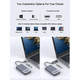 QGeeM 3.0 Triple Display USB C Laptop Docking Station  product