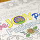 Large Scripture Coloring Poster product