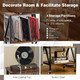 3-Tier Rolling Turntable Stand with Vinyl Record Storage product