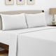 4-Piece Solid Microfiber Deep Pocket Bedding Sheet Set product