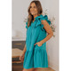 Women's Azalea Tiered Ruffled Sleeves Mini Dress with Pockets product
