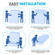Zippered Waterproof Hypoallergenic Mattress Encasement product