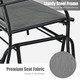 Outdoor Patio Glider Bench Rocking Loveseat product