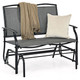 Outdoor Patio Glider Bench Rocking Loveseat product