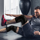 3D Mesh Compression Knee Sleeve Support with Silicone Grip product