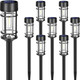Outdoor Waterproof 3000K LED Solar Pathway Light (8-Pack) product