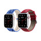 Waloo® Bling & Crocodile Leather Bands for Apple Watch (2-Pack) product