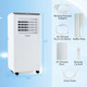 8000-BTU Portable Air Conditioner with Remote Control & LED Digital Display product