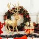 Aluminum Standing Reindeer Statue product