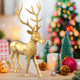 Aluminum Standing Reindeer Statue product