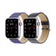 Waloo® Leather Grain & Shiny Brilliance Bands for Apple Watch (2-Pack) product