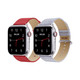 Waloo® Leather Grain & Shiny Brilliance Bands for Apple Watch (2-Pack) product