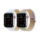 Waloo® Leather Grain & Shiny Brilliance Bands for Apple Watch (2-Pack) product
