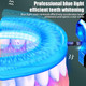 Electric Ultrasonic U-Shaped Toothbrush Bristles 360 Degree Automatic Fully Automatic Intelligent Cleaning Sonic (Black) product