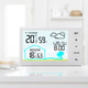 Digital Wireless Thermometer Hygrometer Indoor Outdoor High Precision Large LCD Backlight Clock Calendar product