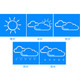 Digital Wireless Thermometer Hygrometer Indoor Outdoor High Precision Large LCD Backlight Clock Calendar product