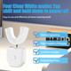 Electric Ultrasonic U-Shaped Toothbrush Bristles 360 Degree Automatic Fully Automatic Intelligent Cleaning Sonic (White) product