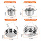 NewHome™ Stainless Steel Cookware Set product