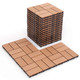 18-Piece 12 x 12-Inch All-Weather Interlocking Deck Tiles product
