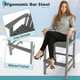 Outdoor HDPE Bar-Height Patio Chair  product