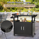 Outdoor Grill Cart with Storage Cabinet product