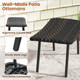 All-Weather Outdoor Ottoman Footrests (Set of 2) product