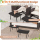 All-Weather Outdoor Ottoman Footrests (Set of 2) product