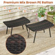 All-Weather Outdoor Ottoman Footrests (Set of 2) product